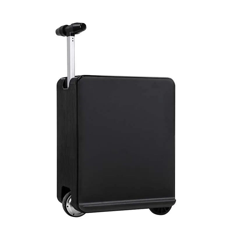 Luggage Suitcase Electric Can Ride – 20 inch Carry-on Size Travel Case with TSA Lock & Silent Wheels for Boarding & Vacation