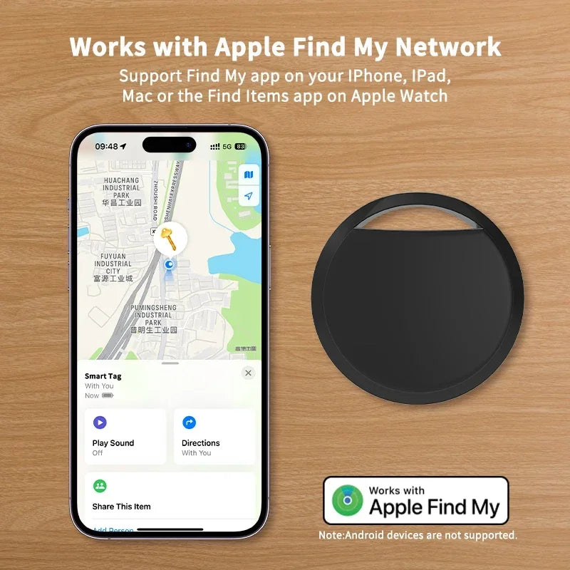 Travelisy Tag IPX5 – Tracker Waterproof compatible Apple Find My