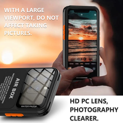 Coque Étanche IP68 Antichoc – iPhone (Plage, Piscine, Sport)