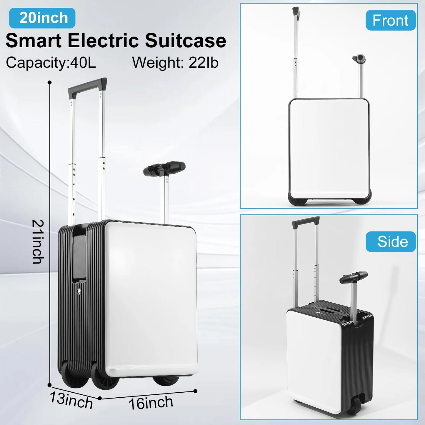 Valise Cabine Motorisée – Mobilité Assistée & Sécurité TSA