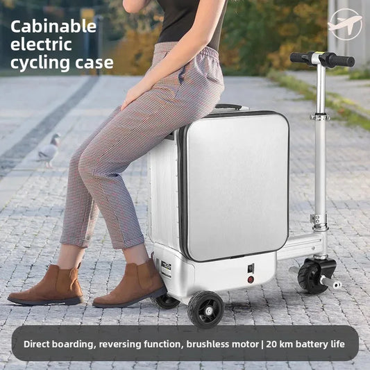 Valise Électrique Cabine Scooter – Mobilité Intégrée & Serrure à Code