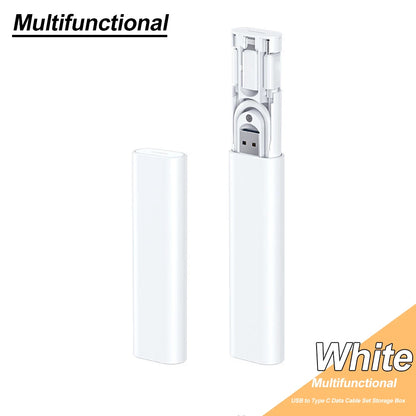 Kit de charge USB-C multifonction – Compact, universel & prêt à voyager