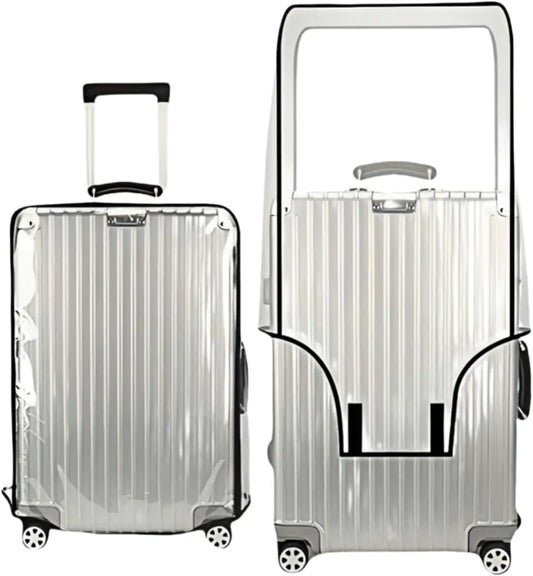 Luggage Protector Suitcase Cover Clear PVC Suitcase Cover Protectors Luggage Cover Waterproof for Wheeled Suitcase