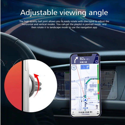 Chargeur Voiture Magnétique Sans Fil – Support iPhone MagSafe 100W | Travelisy