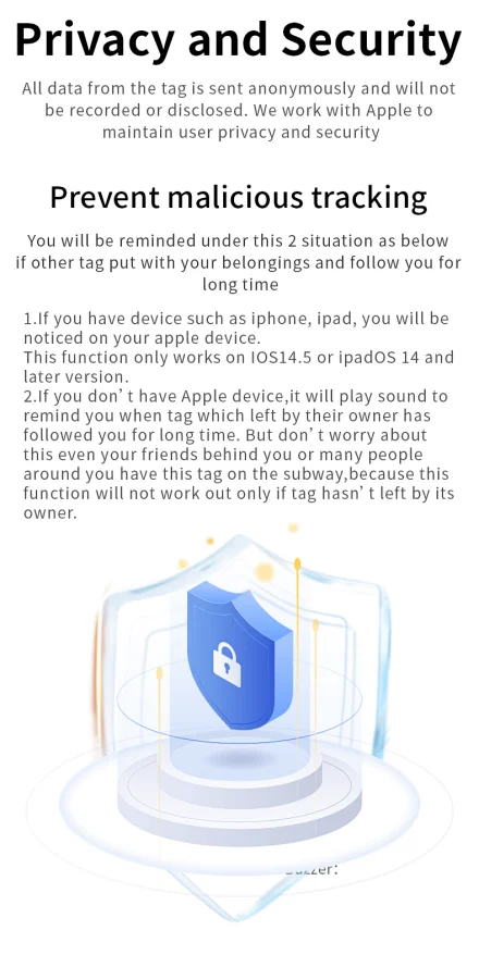 Tracker Travelisy batterie longue durée – Localisation Apple Find My