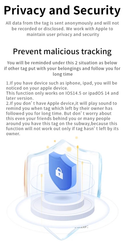 Tracker Travelisy batterie longue durée – Localisation Apple Find My