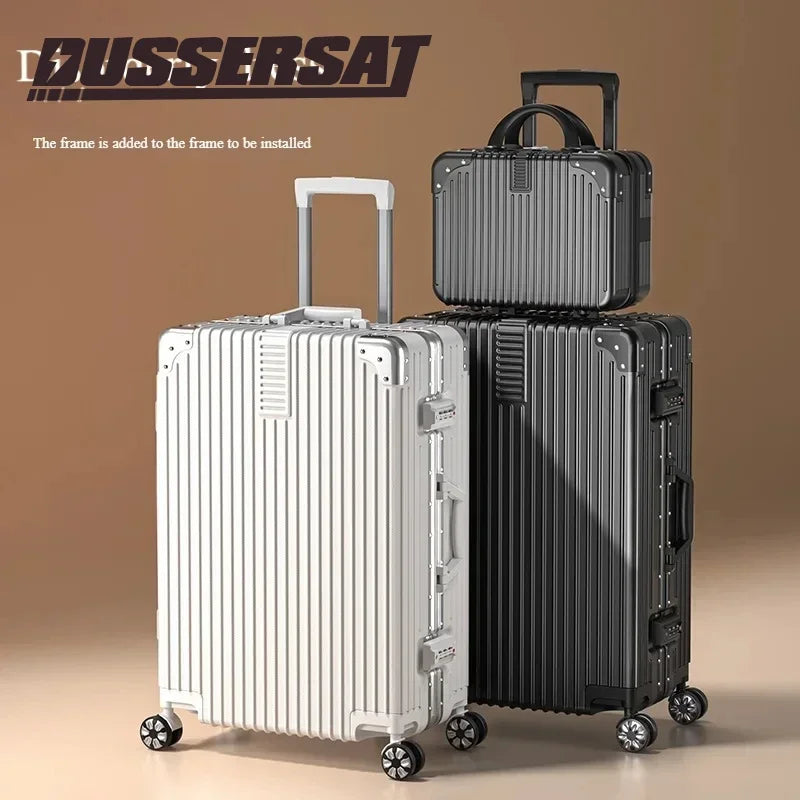 Valise Rigide 100%  Aluminium – Trolley Premium 20’’ à 28’’ | Légère & Haute Résistance