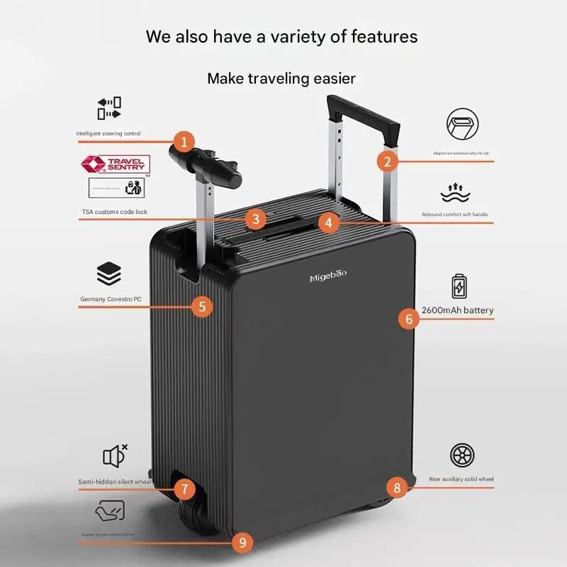 Valise Cabine Motorisée – Mobilité Assistée & Sécurité TSA