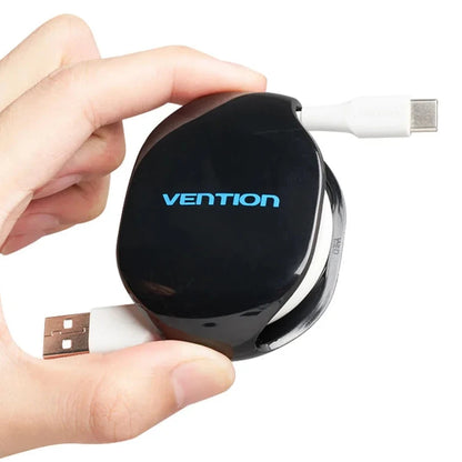 Vention Automatic Cable Winder Cord Organizer Holder for Headphones USB Cables and Phone Winding Automatic Cable Winder Machine