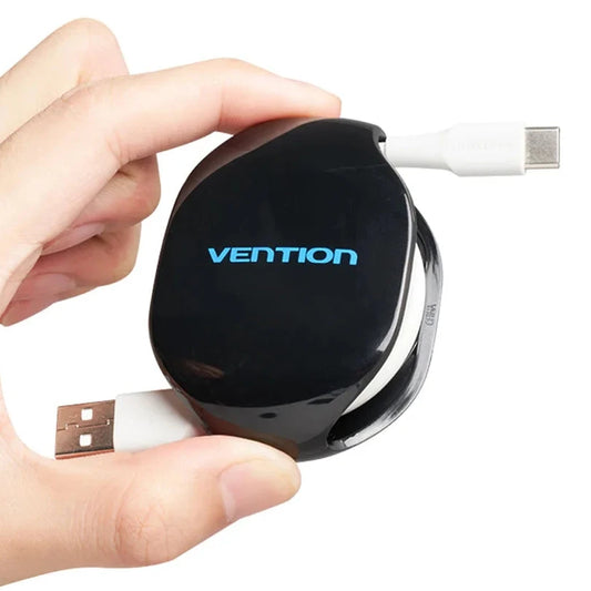 Vention Automatic Cable Winder Cord Organizer Holder for Headphones USB Cables and Phone Winding Automatic Cable Winder Machine