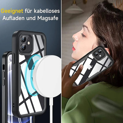 Coque iPhone 360° Transparente – Protection Totale avec Verre Intégré