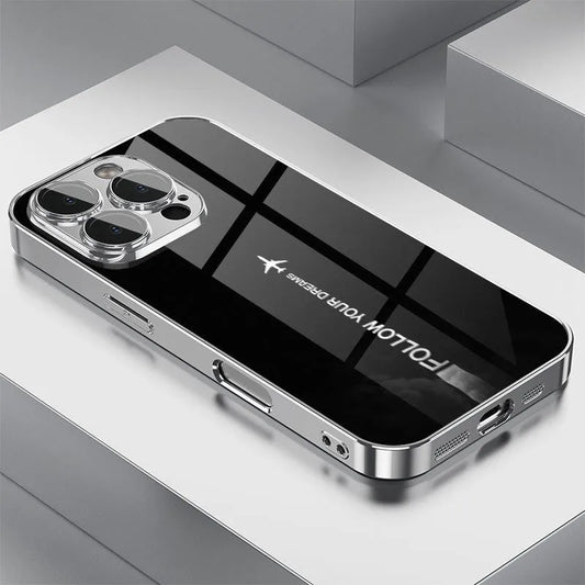 Coque iPhone Design Voyage – Noir