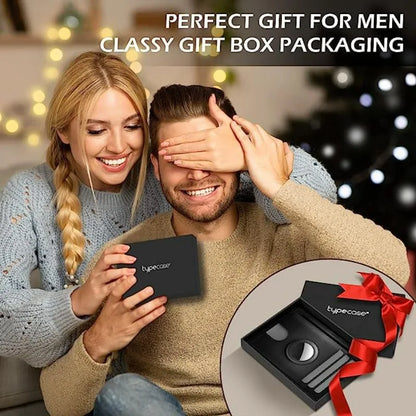 Portefeuille ultra-fin compatible AirTag – Sécurisé, minimaliste & RFID