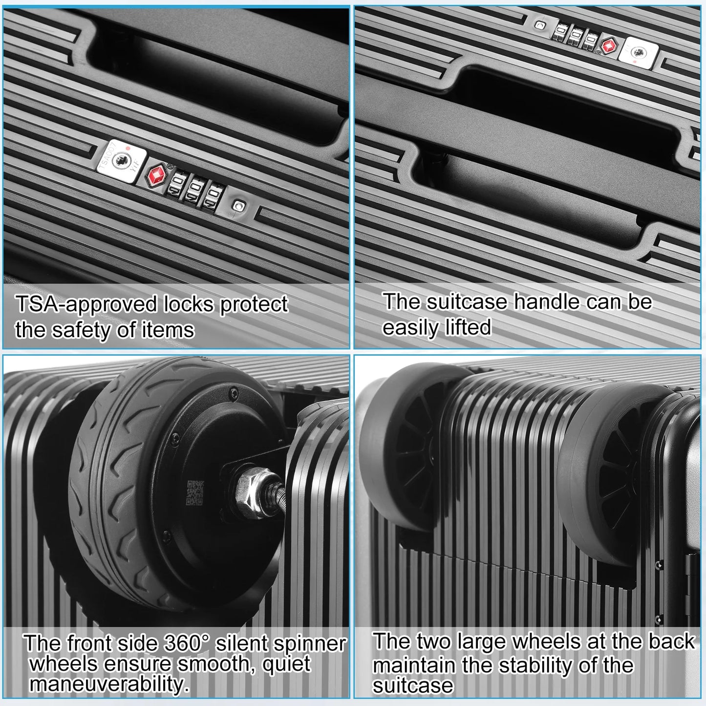 Valise Cabine Motorisée – Mobilité Assistée & Sécurité TSA