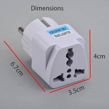 Adaptateur de voyage universel – Prise européenne (EU)