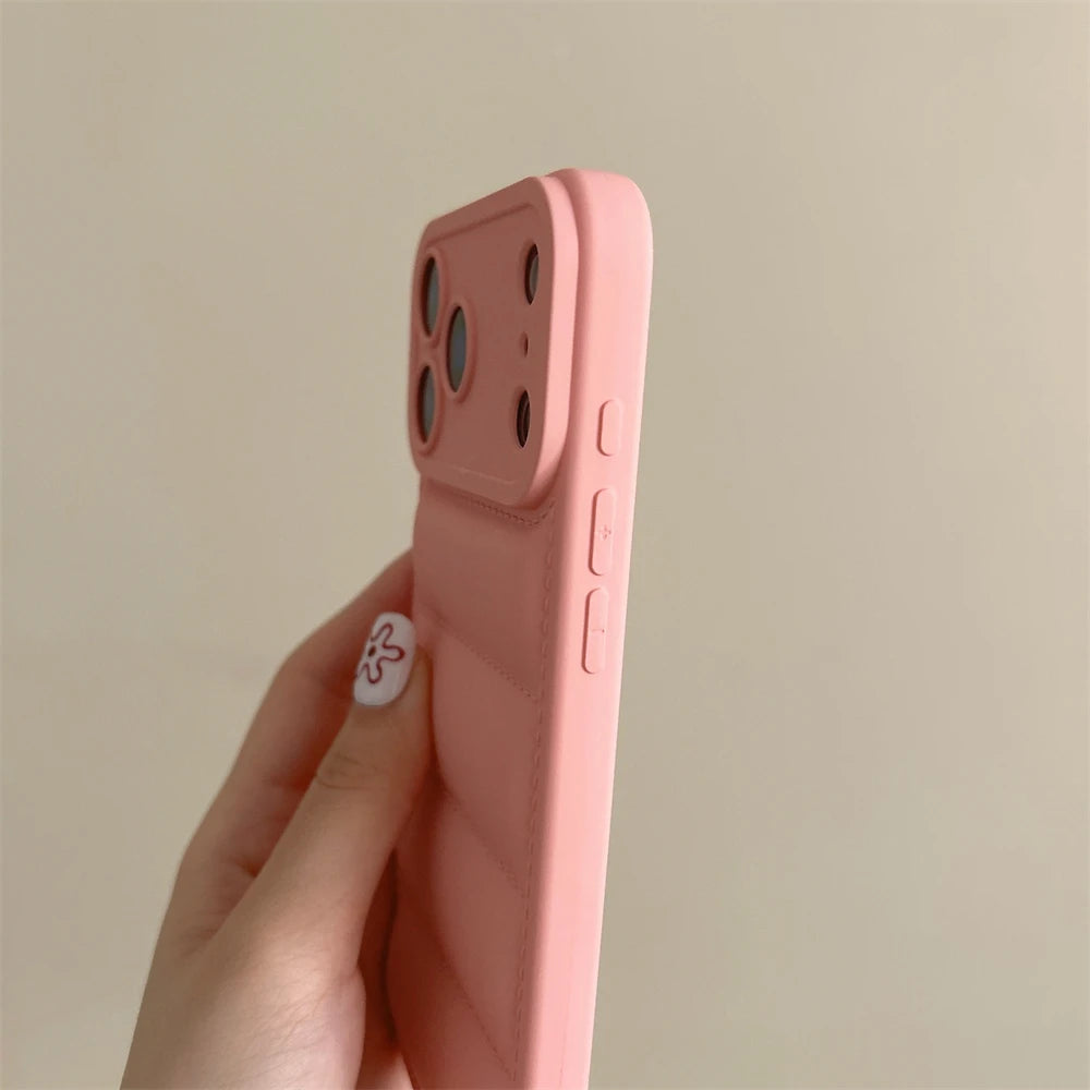 Coque iPhone avec Bracelet de Poignet et Protection Caméra – Silicone Antichoc