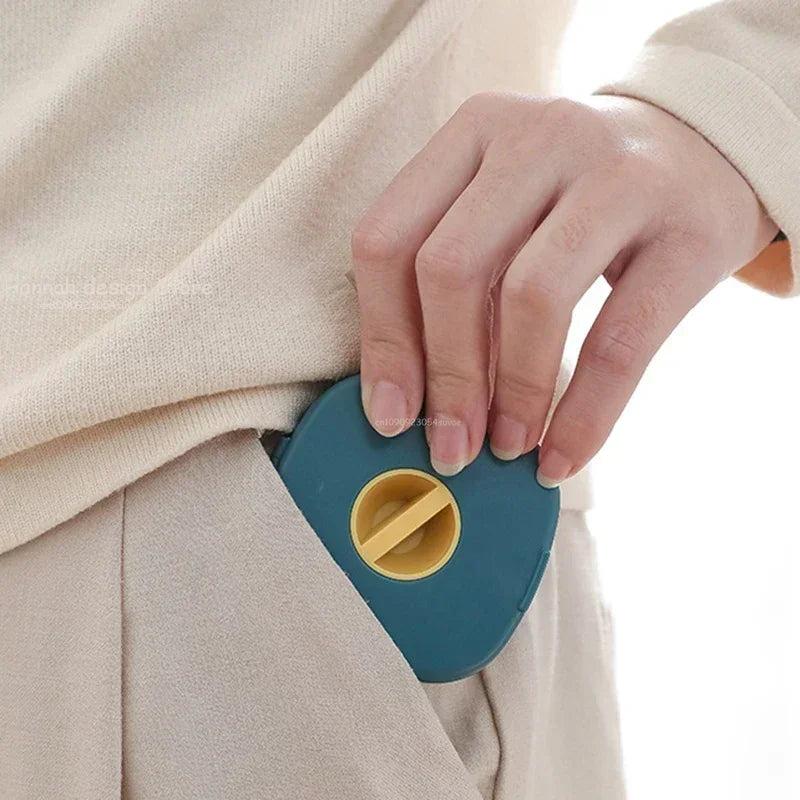 Enrouleur de câble avec support téléphone – Compact & anti-nœuds