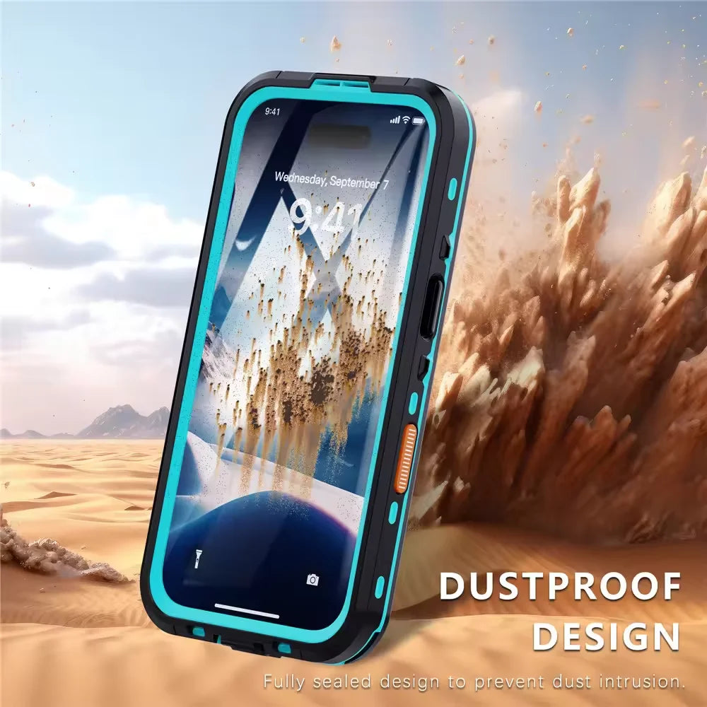 Coque Étanche IP68 iPhone – Waterproof, Antichoc & Anti-poussière