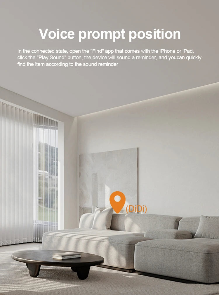 Tracker Travelisy batterie longue durée – Localisation Apple Find My