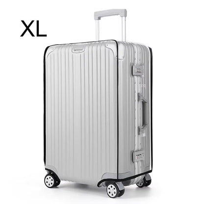 Luggage Protector Suitcase Cover Clear PVC Suitcase Cover Protectors Luggage Cover Waterproof for Wheeled Suitcase