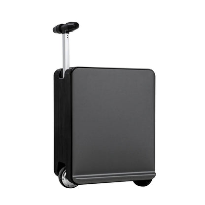 Luggage  Suitcase Electric Can Ride – 20 inch Carry-on Size Travel Case with TSA Lock & Silent Wheels for Boarding & Vacation