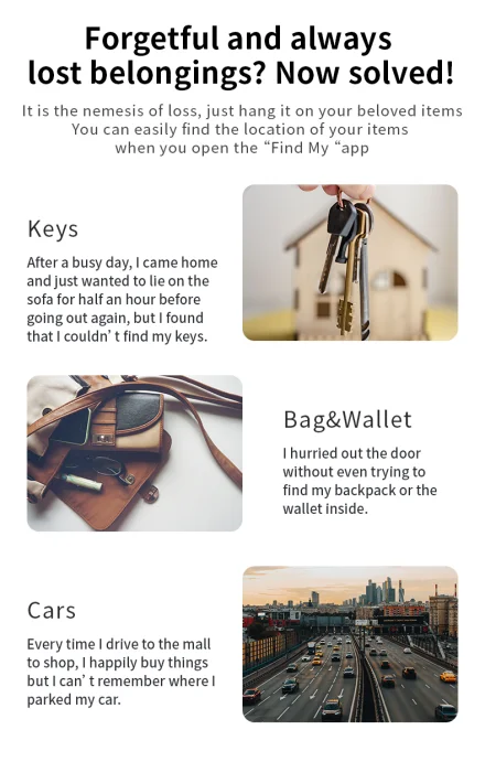 Tracker Travelisy batterie longue durée – Localisation Apple Find My